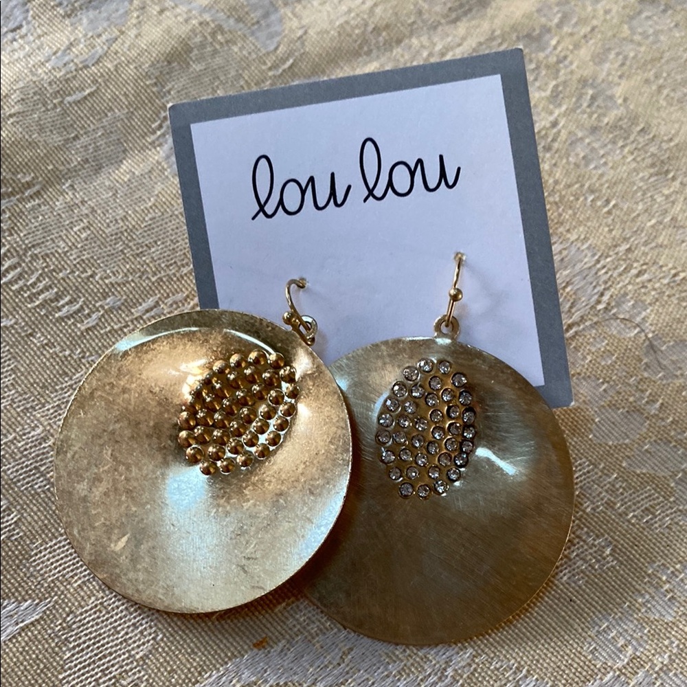 Lou Lou Gold Statement Earrings
